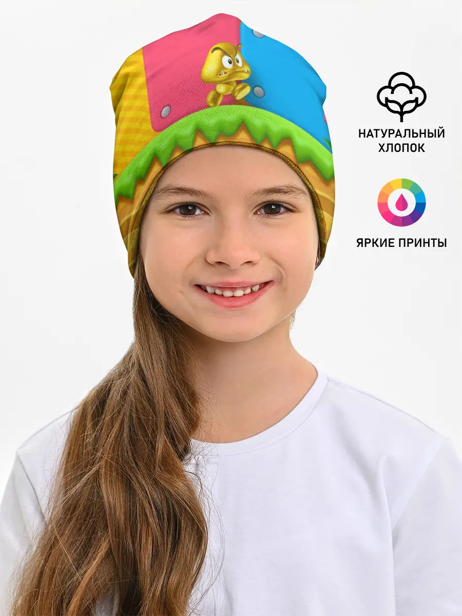Детская шапка / Супер Марио