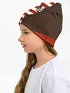 Детская шапка / Костюм пирата в красную полоску