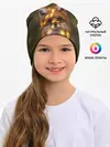 Детская шапка / Лисёнок и гирлянда