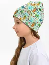 Детская шапка / Коты на отдыхе