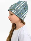 Детская шапка / Синички на берёзах