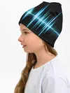 Детская шапка / Текстура эквалайзера
