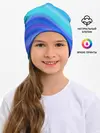 Детская шапка / Абстракция. Влны.