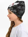 Детская шапка / Кот в косухе