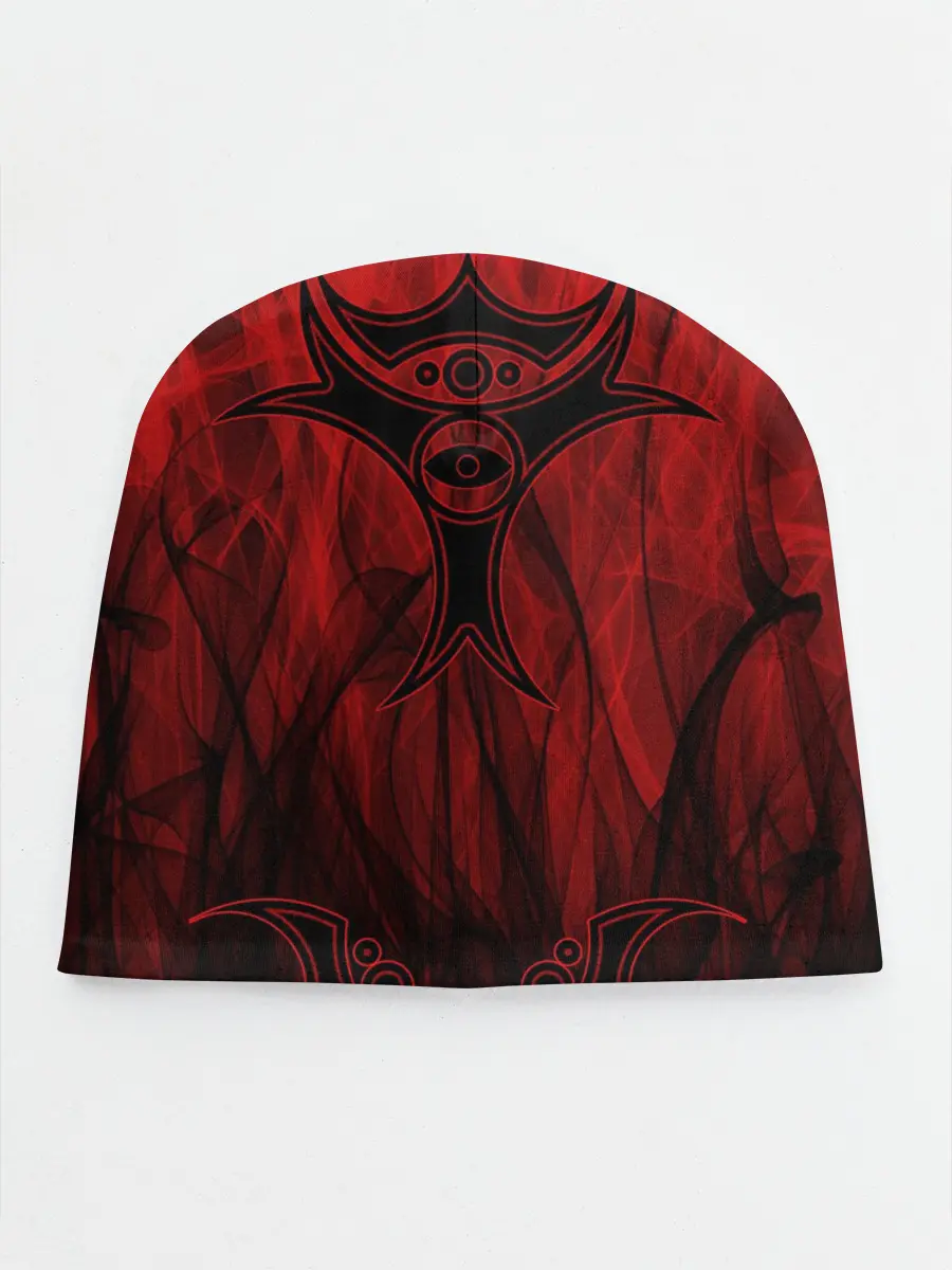 Детская шапка / Red-n-black okto