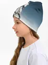 Детская шапка / Серый в яблоках конь