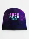 Детская шапка / Apex Legends. Neon logo