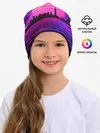 Детская шапка / ГОРОД В НЕОНЕ