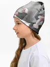 Детская шапка / ноль два перевертыш