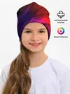 Детская шапка / NEON GEOMETRY STRIPES