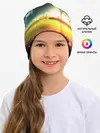 Детская шапка / Закат со звездами