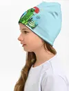 Детская шапка / MINECRAFT НОВОГОДНИЙ