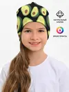 Детская шапка / Авокадо паттерн