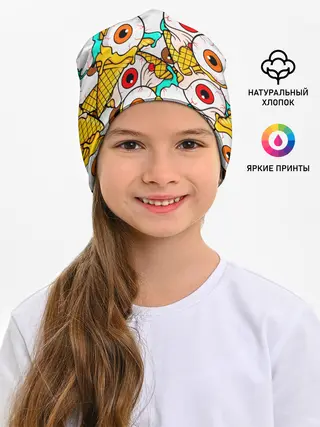 Детская шапка / Морожки с глазами