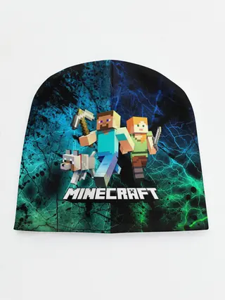 Детская шапка / Minecraft / Майнкрафт