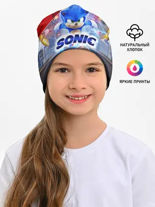 Детская шапка / Соник 2020
