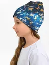 Детская шапка / Космические коты