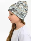 Детская шапка / Узор красками