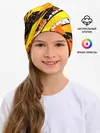 Детская шапка / orange cheeky rust