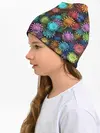 Детская шапка / Разноцветные вирусы