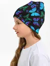 Детская шапка / Бабочки