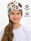 Детская шапка / coffee