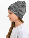 Детская шапка / КАМУФЛЯЖ GREY