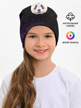 Детская шапка / Панда