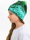 Детская шапка / Кислотные разводы краски