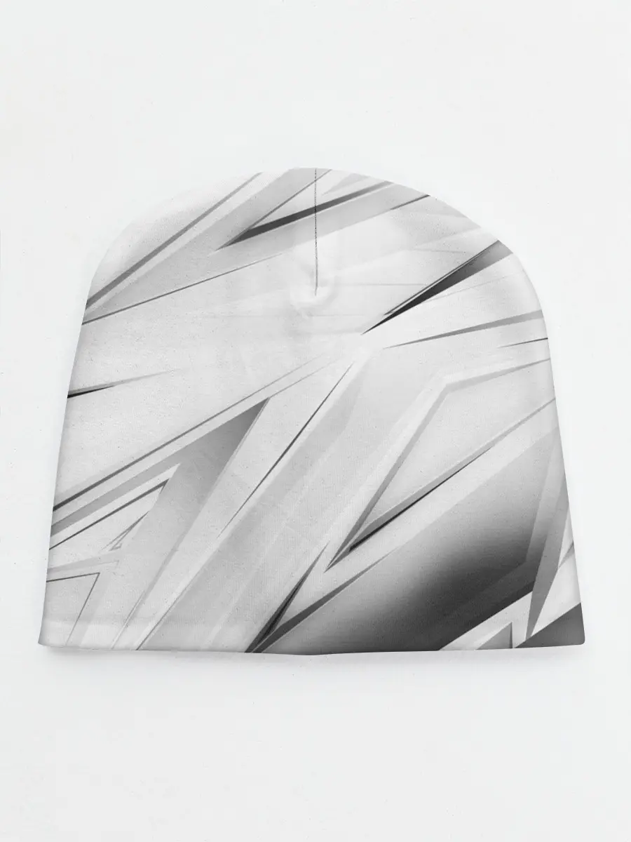 Детская шапка / GEOMETRY STRIPES WHITE