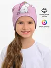 Детская шапка / Пухленький единорог