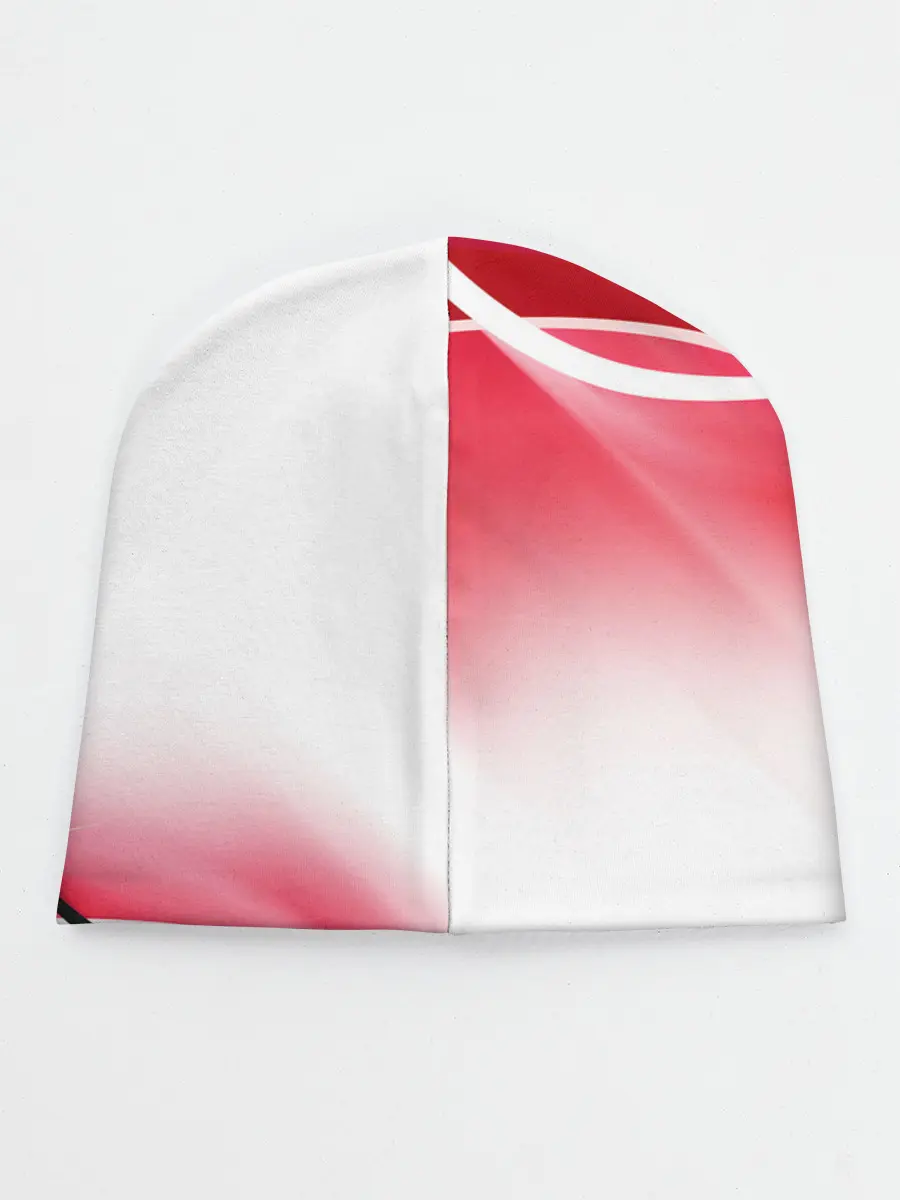 Детская шапка / GEOMETRY STRIPES RED