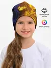 Детская шапка / Огненный цветок