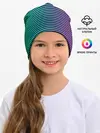 Детская шапка / В ЦВЕТНУЮ ПОЛОСКУ