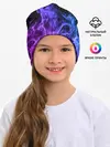 Детская шапка / ОГОНЬ НЕОН
