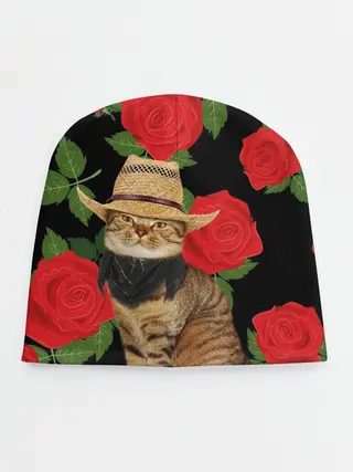 Детская шапка / Мачо Котик | Ковбой