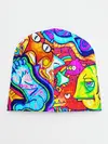 Детская шапка / КИСЛОТНЫЕ РИСУНОК