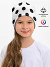 Детская шапка / Горошeк