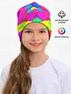 Детская шапка / ЦВЕТНЫЕ КУБИКИ