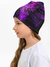 Детская шапка / абстракция,пришелиц,космос,100