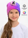 Детская шапка / Котик На Луне