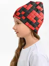 Детская шапка / КУБИКИ 3D