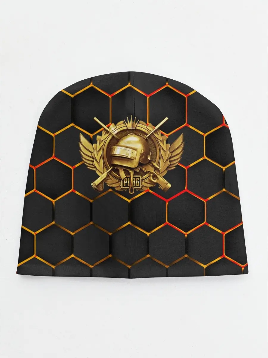 Детская шапка / Pubg | Gold Logo