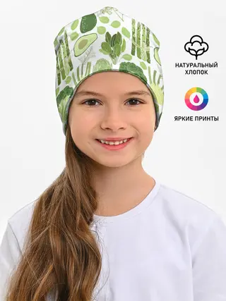 Детская шапка / овощи