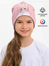 Детская шапка / Catgirl pink
