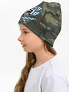 Детская шапка / Рваный камуфляж ВДВ