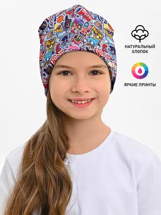 Детская шапка / Стикерпак