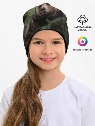 Детская шапка / Медведь