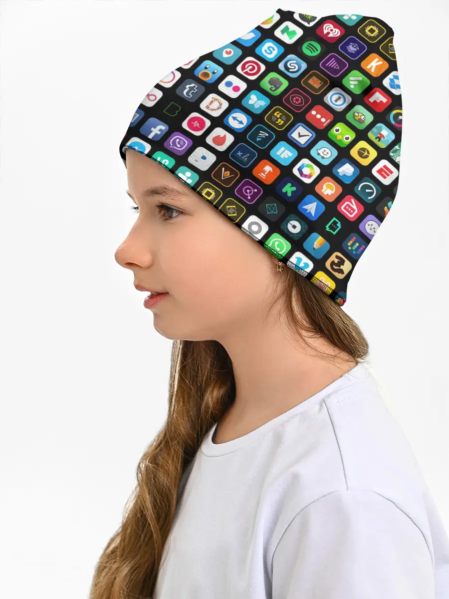 Детская шапка / Iphone and Apps Icons