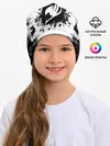 Детская шапка / Хвост Феи монохромный